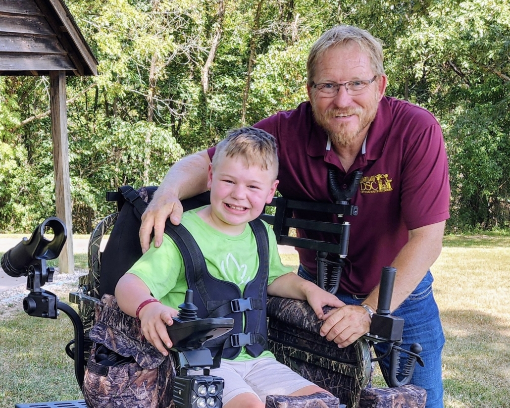 Heartland DSC Awards Action Trackchair to 9-Year-Old Asher